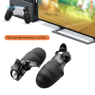 Missece para DualShock 4 gatillo Stop+cubierta de agarre para PS4 PS4 Slim PS4 Pro controlador