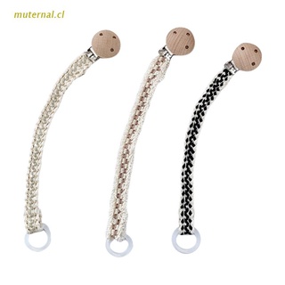 MUT Baby Pacifier Clip Chain DIY Dummy Nipple Holder Nursing Soother Teether Toy Leash Strap for Newborn Infants Shower Gift