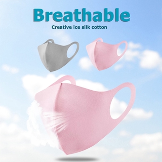 1 pza Máscara Facial Anti niebla a prueba De polvo lavable reutilizable transpirable