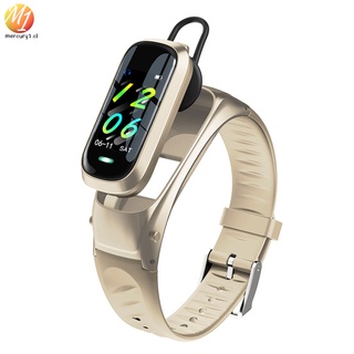 CL- Smart Watch with Earphone Heart Rate Sleep Monitor Bluetooth Call Music Smartwatch for Business Sports Headset