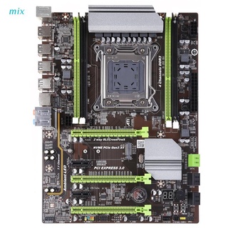 mix BTC X79T Miner Motherboard DDR3 x 4 PCI-E SATA3.0 M.2 Support LGA 2011 GPU Cryptocurrency Mining BTC Motherboard