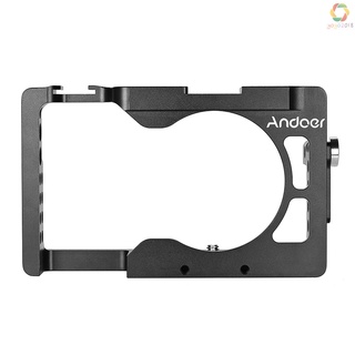 Andoer - jaula de aleación de aluminio para cámara Sony 0/ 0/ 0 ILDC