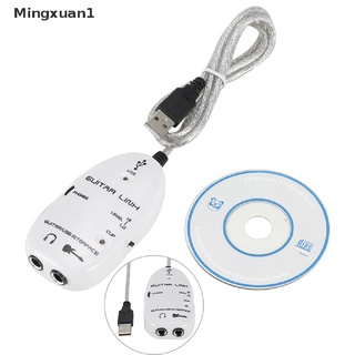 [Mingxuan] Adaptador de Audio de interfaz USB para PC/MAC grabación de computadora