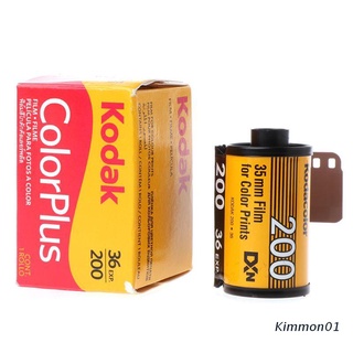 Kim 1 rollo De color plus Iso 200 35mm 135 lámina 36exp Negativo Para cámara Lomo (1)