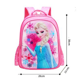 Bolsa para niños bolsa de la escuela de dibujos animados grande escuela primaria Frozen niña mochila moda Beg Sekolah (4)