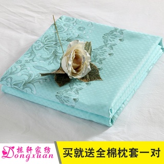 Dongxuan, algodón puro mercerizado en ángulo recto, ropa de cama nacional pasada de moda, sarga, tela gruesa de algodón grueso, sábana doble de una sola pieza