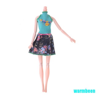 Warmbeen 5Sets nuevo hermoso hecho a mano ropa de moda vestido para muñecas juguetes niñas (4)