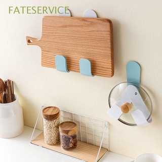 Fateservice - tabla de cortar ajustable sin punzones, montada en la pared, autoadhesivo, soporte para olla, estante de almacenamiento, Multicolor