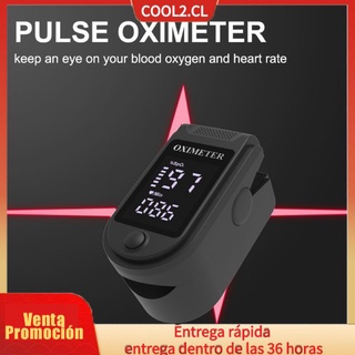 ❤Entrega rápida❤ Finger clip oximeter, blood oxygen saturation, heart rate, pulse oximeter, fingertip oximeter, LED screen (1)