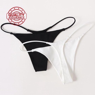 Priceboom tanga sin costuras caliente tentación Bikini T-Back cintura Sexy cadena baja G bragas J0P8 (1)