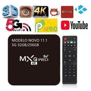 Tv Box Smart 4K PRO 5G 32GB/256GB Wifi Android 11.1 MXQ 4K Nuevo Modelo TOP LAUNCH (1)