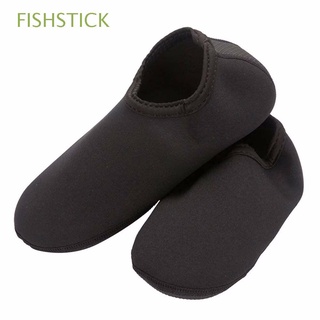 Fishstick caliente de secado rápido zapatos antideslizantes zapatos de neopreno zapatos de buceo calcetines de playa 3 mm Snorkeling calzado natación surf vadeando calcetín/Multicolor