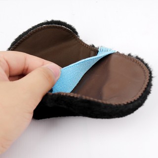 zapato polaco guantes de imitación de lana zapato tela suave de lana zapato cepillo de pulido cepillo de limpieza de polvo tela de cuero (4)