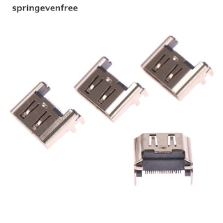 spef 5 unids/lote ps4 hdmi compatible puerto zócalo interfaz conector piezas de repuesto gratis (6)