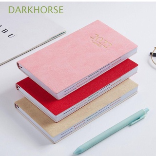 Darkhorse diario de escritura de papel suministros escolares papelería bloc de notas estudiantes diario cuaderno de viaje libro/Multicolor