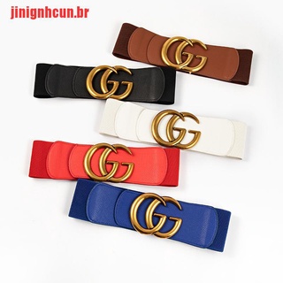 [jinighcun] Cinturón De cuero Para Jeans con hebilla doble anillo Gg Patt