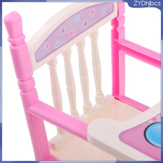 rosa niño silla de comedor para 9-11\\\" reborn silla alta bebé muñeca accesorios