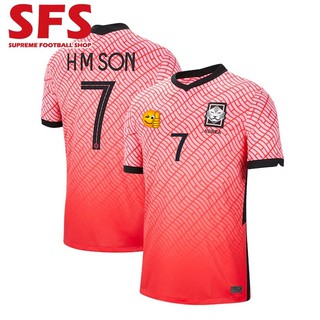 [sfs]camiseta de fútbol de alta calidad 20-21 corea del sur camiseta h m son s-2xl (7)