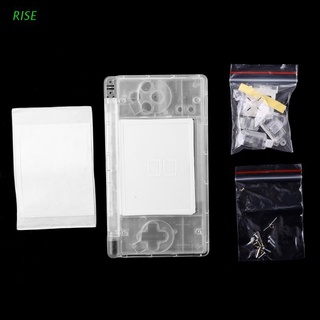 Kit de piezas de reparación de carcasa de repuesto completo RISE para Nintendo DS Lite NDSL