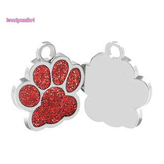 Lovelysmile1 Mini colgante de collar para perros/Gato de patineta con identificación (6)