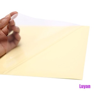 Luyan 10pzas A4 lámina Transparente Transparente autoadhesiva Papel adhesivo Para impresora láser