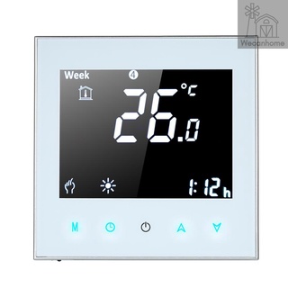 5a Regulador De Temperatura programable Termostato control De calentamiento De agua pantalla Lcd táctil con luz trasera función De control De Voz
