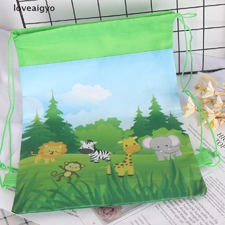 loveaigyo jungle animals - bolsa de almacenamiento de viaje para niños, regalo de cumpleaños cl