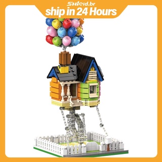 DAS Lego bloques De construcción modulares para niños juguetes bloques flotantes tierra Vista De calle especializada serie paquete De regalo
