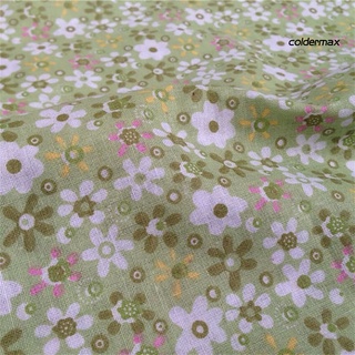 Fscl_Juego De tela De tela De algodón suave con estampado Floral hecho a mano/Material De Costura Para manualidades 7 pzas (7)