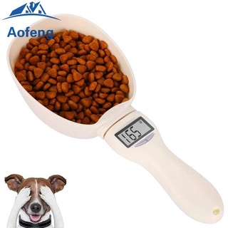 (formyhome) cuchara medidora electrónica para gatos/perros/comida para mascotas