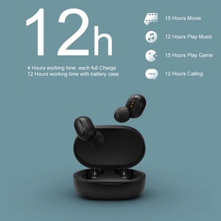 Audífonos inalámbricos Redmi Airdots Xiaomi Bluetooth auriculares originales arroz rojos tffendi (6)