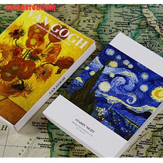 {oemperoutinhj} 30sheets/lote Van Gogh postales vintage Van Gogh pinturas postales/tarjeta de felicitación YYE (8)