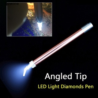 Qowine 5D Diamond Painting Pen Lighting Point Drill Pen DIY Craft Diamond Accessories CL