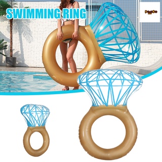 inflable diamante anillo piscina flotador verano piscina flotador anillo de compromiso despedida de soltera decoraciones al aire libre