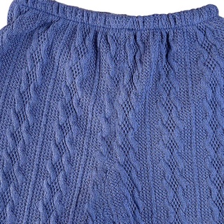 conjunto de dos piezas de pantalones y blusa estilo suéter de punto con mangas largas para bebé/invierno (6)