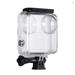 Funygame-action cámara impermeable caso buceo carcasa protectora transparente bajo el agua 40M Compatible con Max cámara deportiva