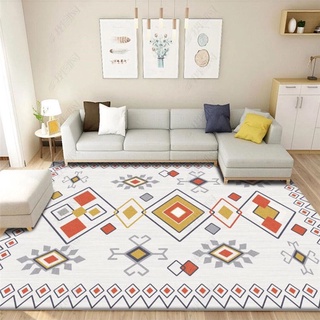 ins alfombra nórdica estilo marroquí sala de estar simple moderno dormitorio mesita de noche