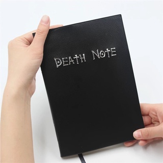 eltzroth for gift death note pad diario escolar death note cuaderno coleccionable anime cuero de dibujos animados juego de rol diario pluma pluma/multicolor (4)