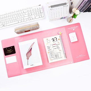 countif Desk Cute Multi-functional Waterproof Candy Color Thickened Mouse Pad Cushion (4)