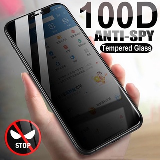 100d Anti espía vidrio templado para IPhone 13 Pro Max Protector de pantalla de privacidad IPhone 13 Mini