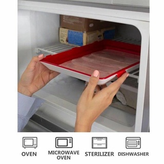 #MST Refrigerator Tray Food Seal Design Convenience Saving Space Easy To Wash