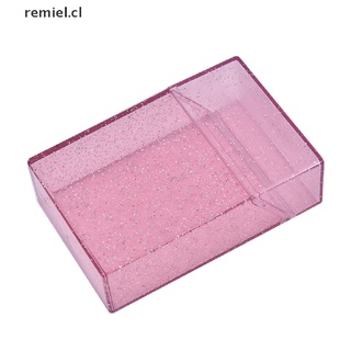 【remiel】 Portable Cigarette Case Cigarette Holder Plastic Shining Clear Cigarette Box CL