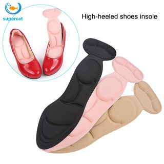 Hvictoryi 1 par de plantillas para insertar el poste del talón transpirable antideslizante para el zapato de tacón alto (1)