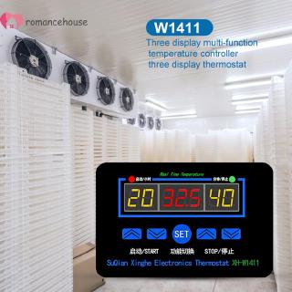 Romance❤ W1411 Termostato Digital de Temperatura y humedad Controlador Egg Incubador (2)