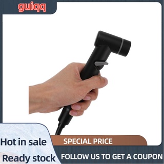 guiqq g1/2 - juego de pulverizador de inodoro de mano con soporte de manguera para pañales de bebé, autolimpieza de suministros de baño