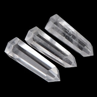 aigowarm 1 pieza de cuarzo transparente punto de cristal natural varita espécimen reiki piedra curativa cl