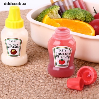 [dddxcebua] Mini Tomato Gravy Boat Salad Dressing Oil Spray Bottle Ketchup Honey Mustard ♨HOT SELL