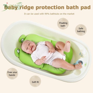 Alfombrilla de baño portátil para bebé, antideslizante, asiento de ducha, diseño de rana