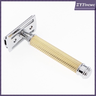 maquinillas de afeitar de seguridad de aleación de zinc doble borde para padre marido novio regalo (1)