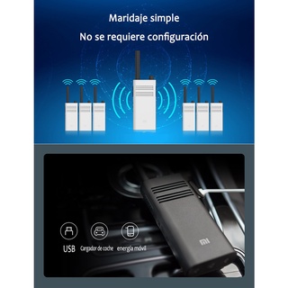 Original Xiaomi Mijia Walkie Talkie Lite Civil 5km Intercomunicador de mano al aire libre Mini Radio Walkie Talkie adecuado para la aplicación Mi Home (4)